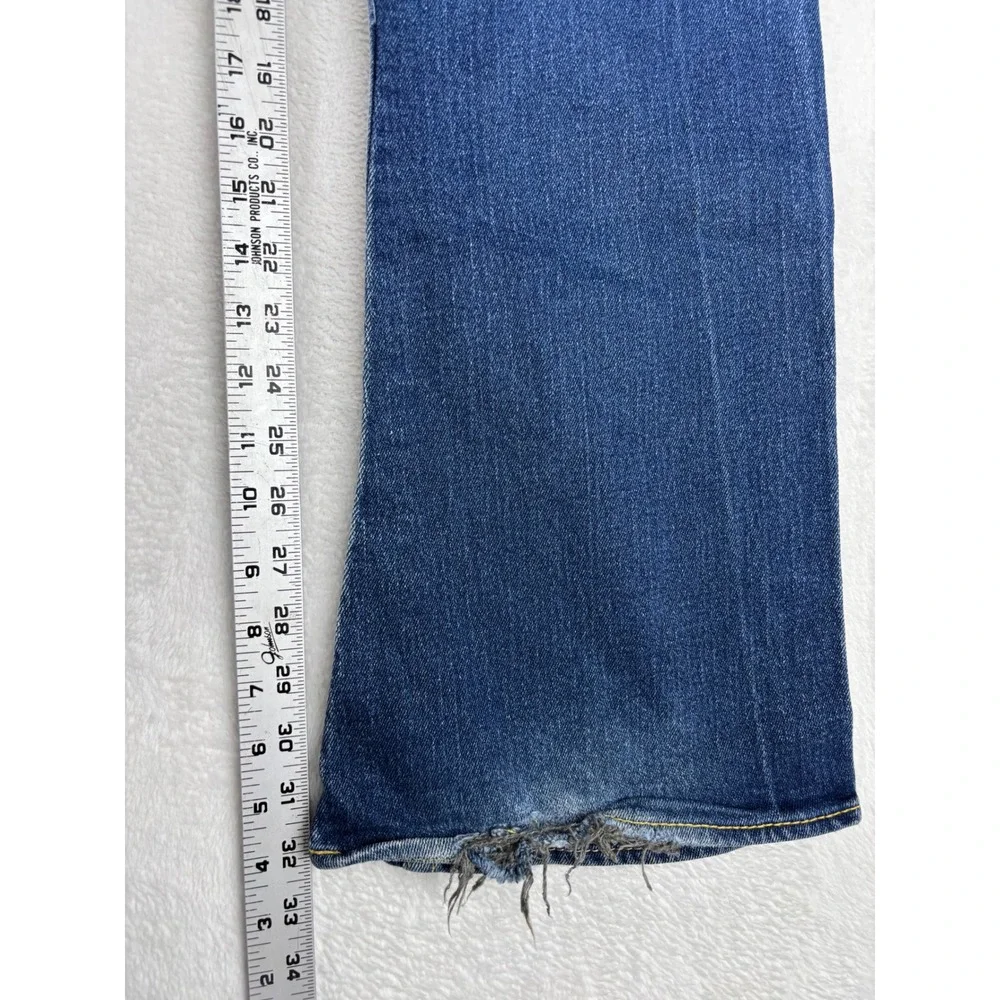 Levis Type 1 Men's 34x29 Tough Bootcut Vintage Jeans Dark Blue Western Fit